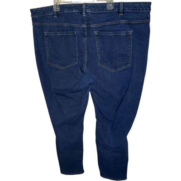 Lane Bryant Women's 26 Short Classic Skinny Jeans Medium Wash Blue Denim Stretch - Picture 3 of 5